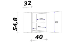Hängeschrank Mol