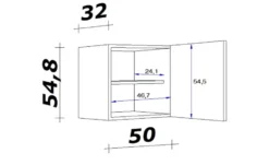 Hängeschrank Mol