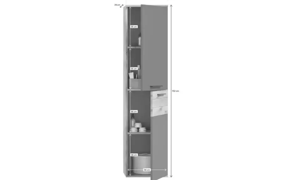 Hochschrank