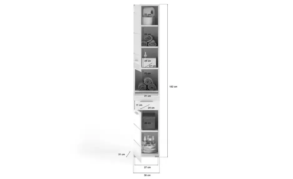 Hochschrank