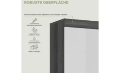 Hochschrank SCHLOONSEE, Breite 37cm, 2 Tür, 1 Schubkasten, 2 offene Fächer, MDF-Front in verschiedenen Farben erhältlich, Badmöbel, Badschrank, Schrank, Bad Schloonsee