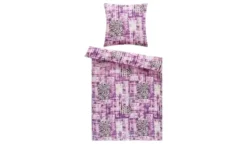 HOME STORY Satin Bettwäsche Wild Melange