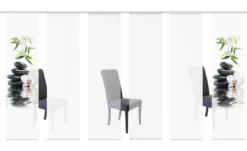 HOME Wohnideen Schiebevorhang Set 6tlg.