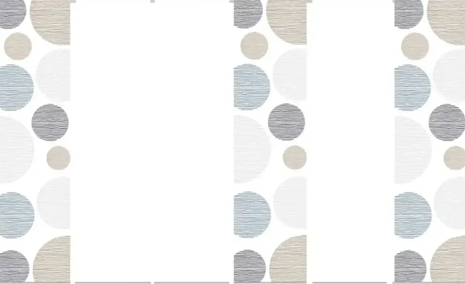 HOME Wohnideen Schiebevorhang Set 6tlg,