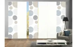 HOME Wohnideen Schiebevorhang Set 6tlg,