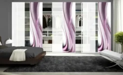 HOME Wohnideen Schiebevorhang Set 6tlg.