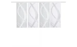 HOME Wohnideen Schiebevorhang Set 4tlg.
