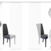 HOME Wohnideen Schiebevorhang Set 4tlg.