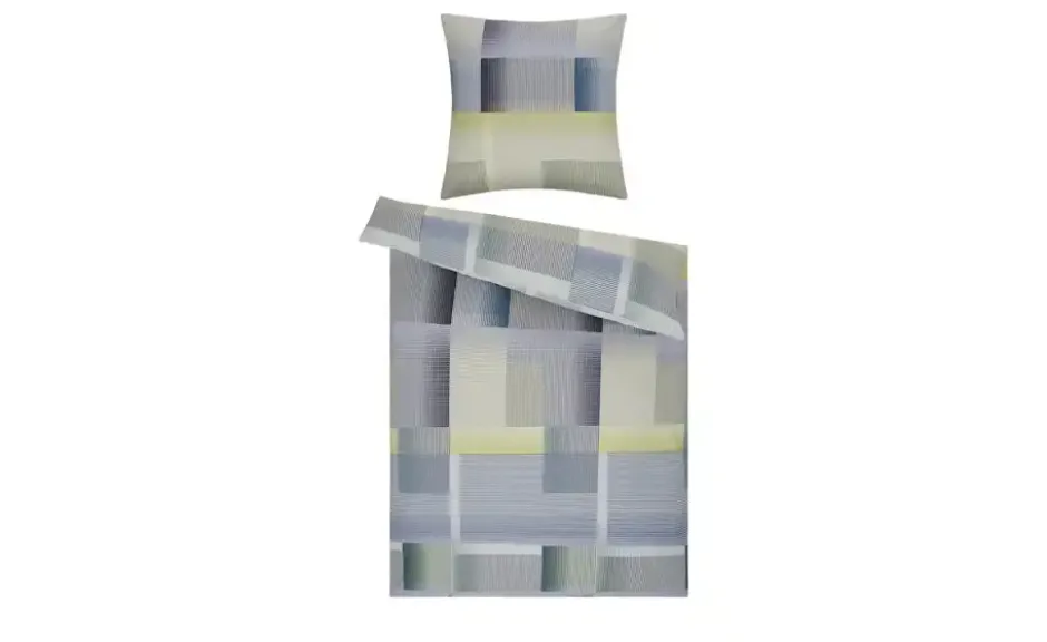 indigo Mako-Satin Bettwäsche