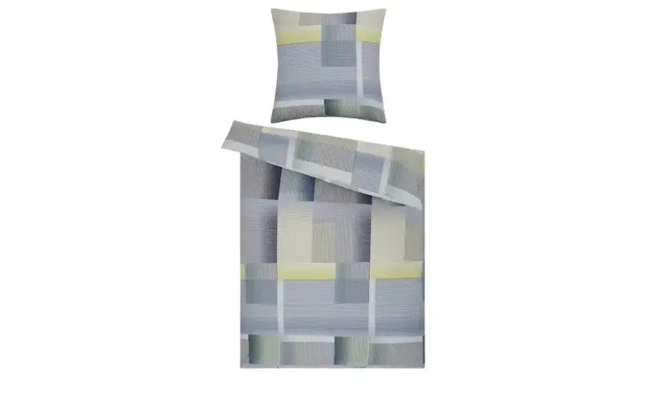 indigo Mako-Satin Bettwäsche