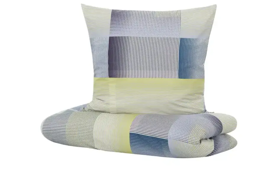 indigo Mako-Satin Bettwäsche