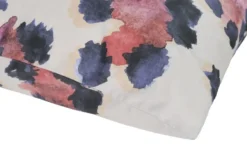 indigo Mako-Satin Bettwäsche Animalistic