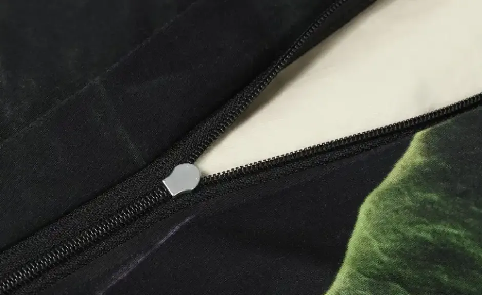indigo Mako-Satin Wende-Bettwäsche