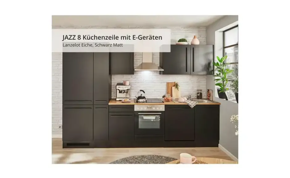Küchenzeile mit E-Geräten