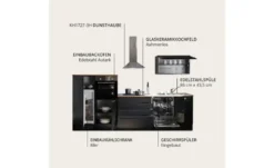 Küchenzeile mit E-Geräten
