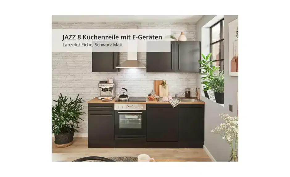 Küchenzeile mit E-Geräten