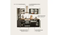 Küchenzeile mit E-Geräten
