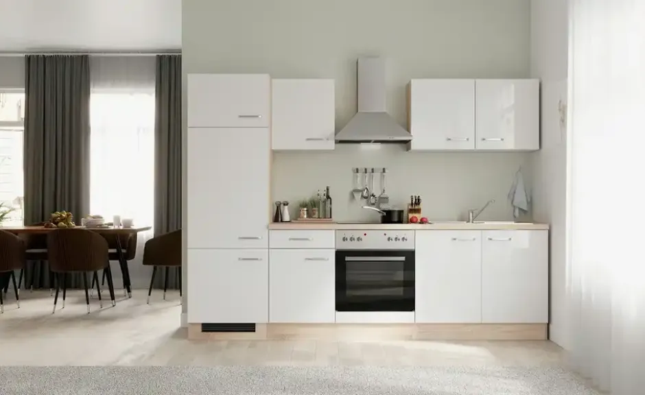 Küchnzeile ohne Elektrogeräte Ede