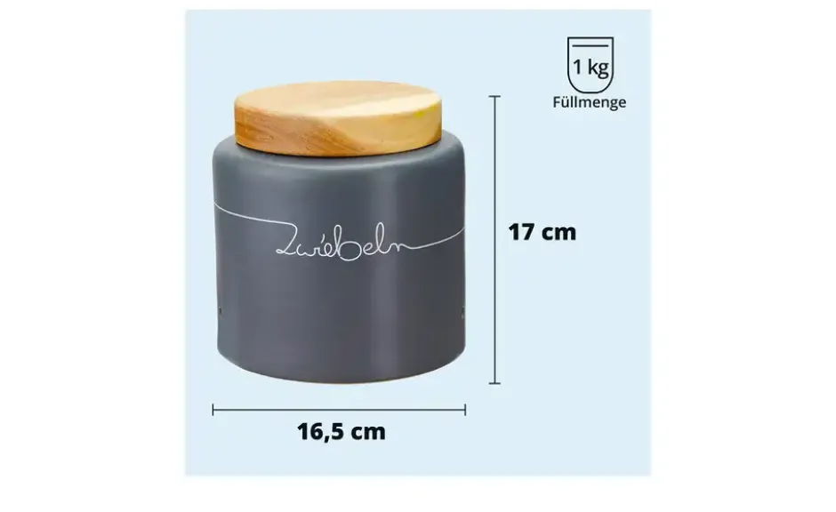 KHG Aufbewahrungsdose Zwiebeln