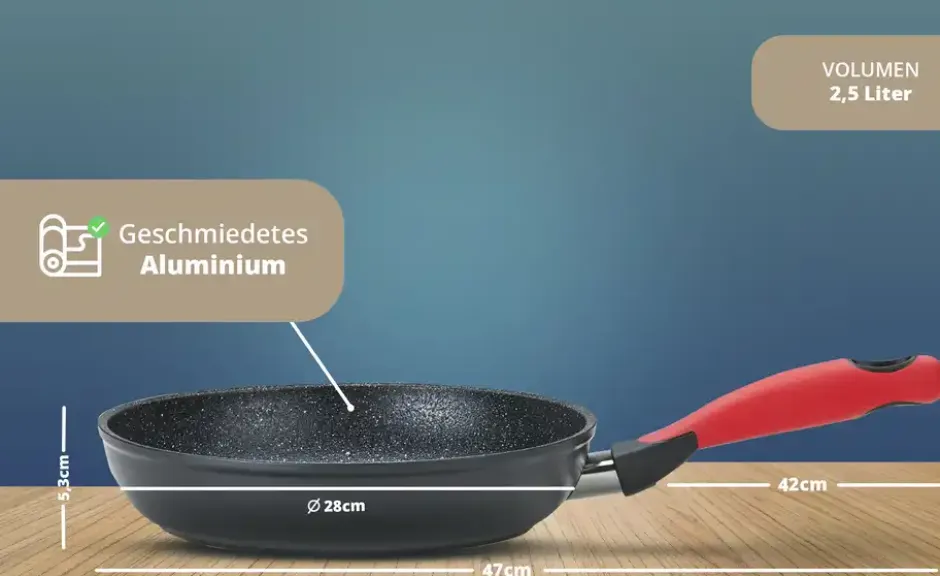 KHG Bratpfanne Red'n'Hot