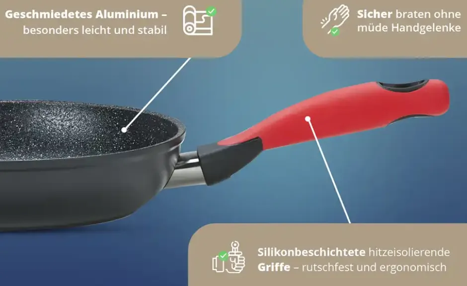 KHG Bratpfanne Red'n'Hot