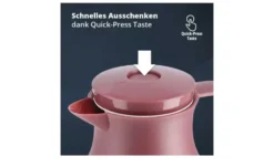 KHG Isolierkanne 1 l rot Anton