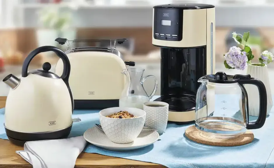 KHG Kaffeeautomat creme KA-184 (C)