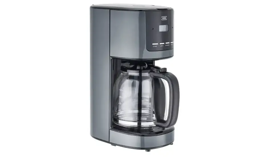 KHG Kaffeeautomat dunkelgrau KA-184 (DG)