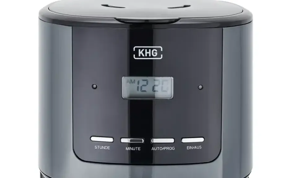 KHG Kaffeeautomat dunkelgrau KA-184 (DG)