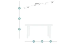 KHG LED Spot 6-flammig