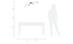 KHG LED-Spot 4flg.