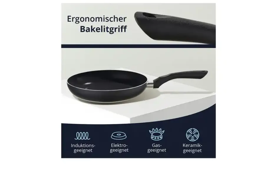 KHG Pfannenset 3-teilig
