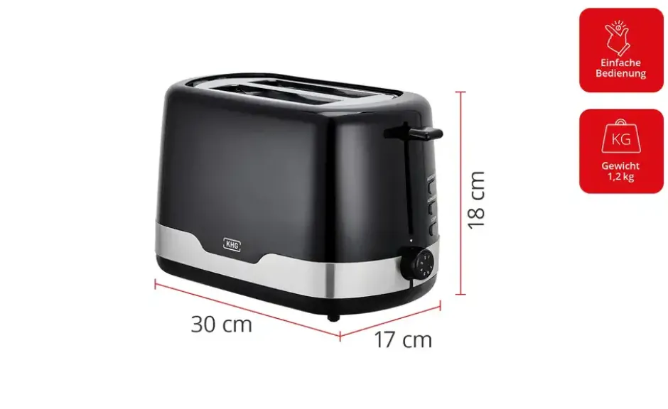 KHG Toaster TO-857 SE2