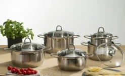 KHG Topfset, 5-teilig Platin