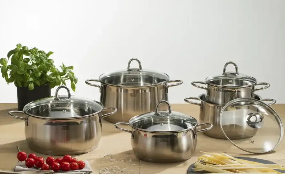KHG Topfset, 5-teilig Platin