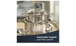 KHG Topfset, 5-teilig Platin