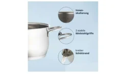 KHG Topfset, 5-teilig Platin