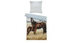 KJUT Renforcé Wende-Bettwäsche Horses