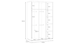 Kleiderschrank Jamaro