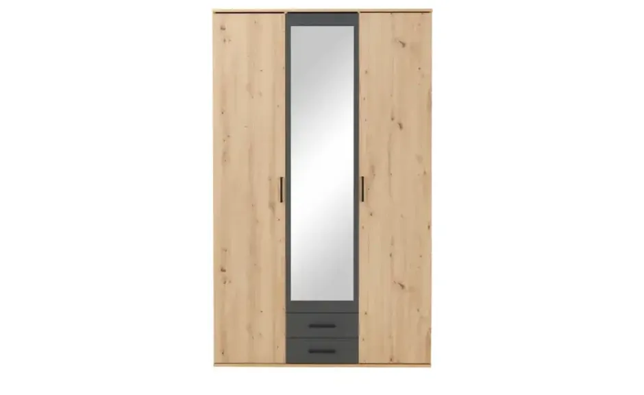 Kleiderschrank 3-türig Caterton