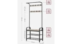 Kompaktgarderobe Dacey