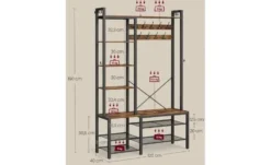 Kompaktgarderobe Dacey