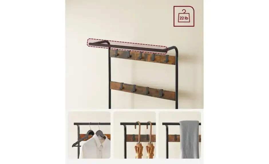Kompaktgarderobe Dacey