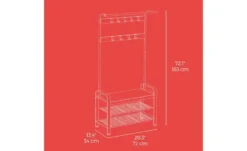 Kompaktgarderobe Dacey