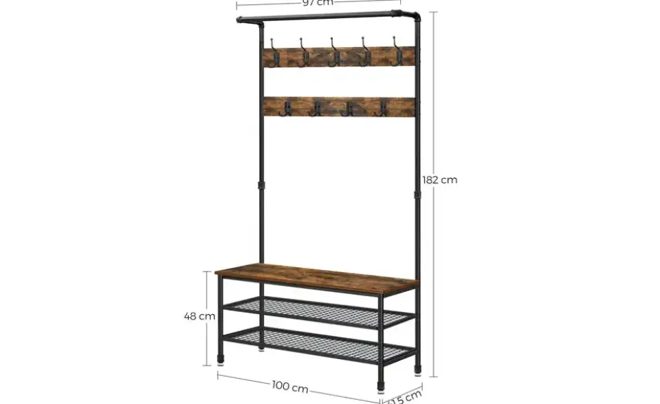 Kompaktgarderobe Dalson