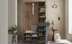 Kompaktgarderobe Mocha