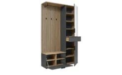 Kompaktgarderobe Mocha