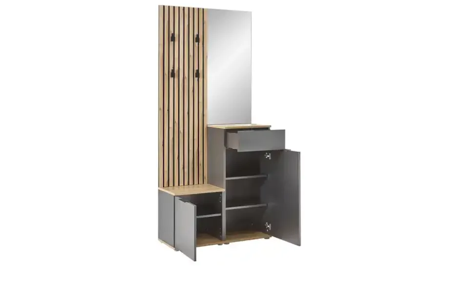 Kompaktgarderobe Mocha
