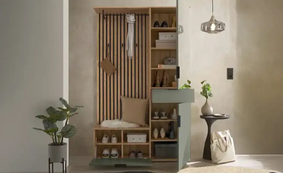 Kompaktgarderobe Mocha