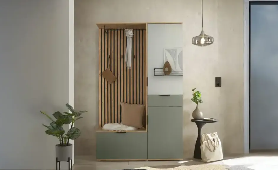 Kompaktgarderobe Mocha